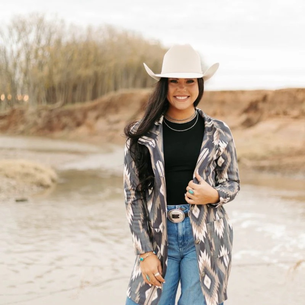 Aztec Patterned Jacket